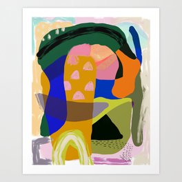 Organic Shapes Art Prints Society6
