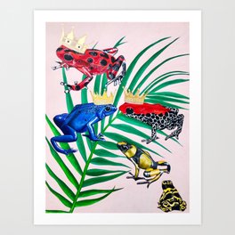 Frogs Art Prints For Any Decor Style Society6