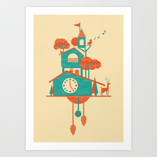 Cuckoo Art Print