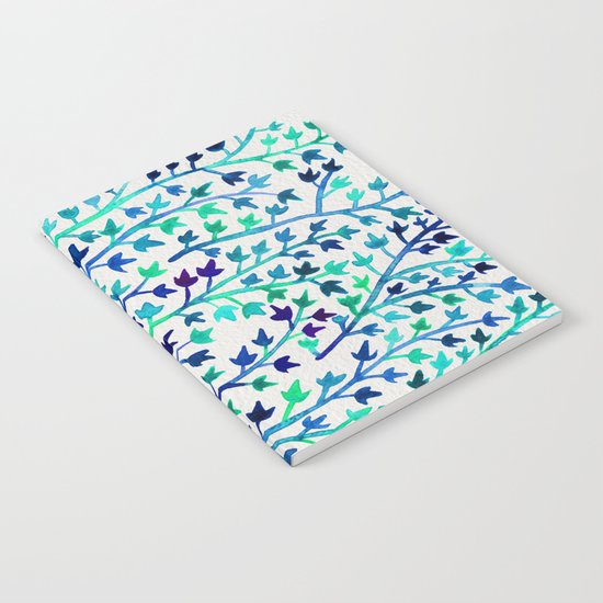 Turquoise Ivy Notebook