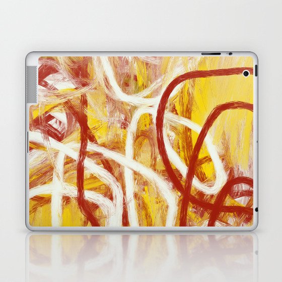Abstract Painting 132. Contemporary Art.  Laptop & iPad Skin