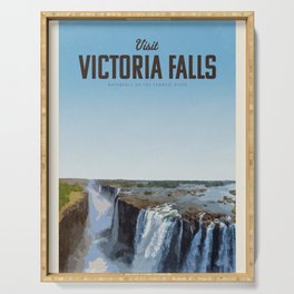 Visit Victoria Falls Serving Tray