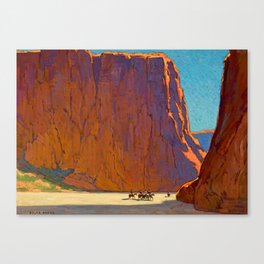 “Sunset Canyon de Chelly” by Edgar Payne Canvas Print