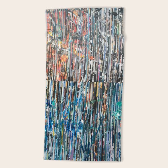 STRIPES 29 Beach Towel