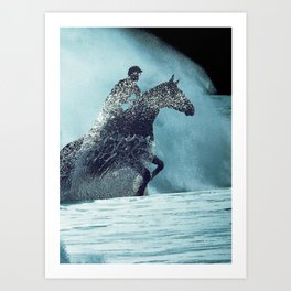 Sea Horse Art Print