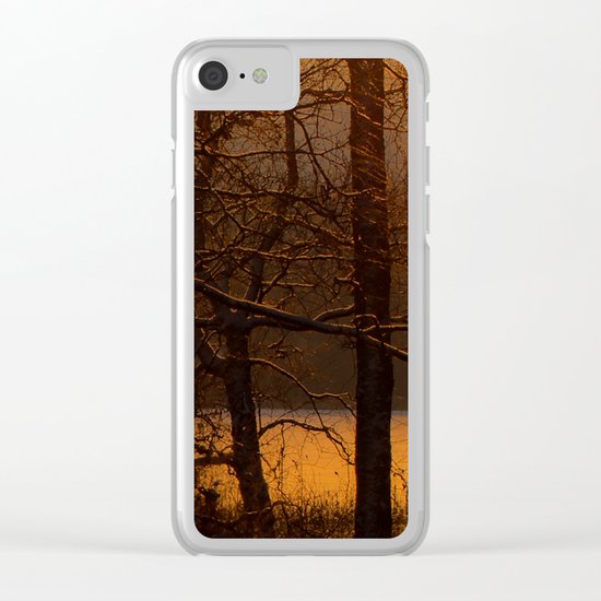 The sun has risen Clear iPhone Case