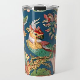 Antique French Chinoiserie in Blue Travel Mug