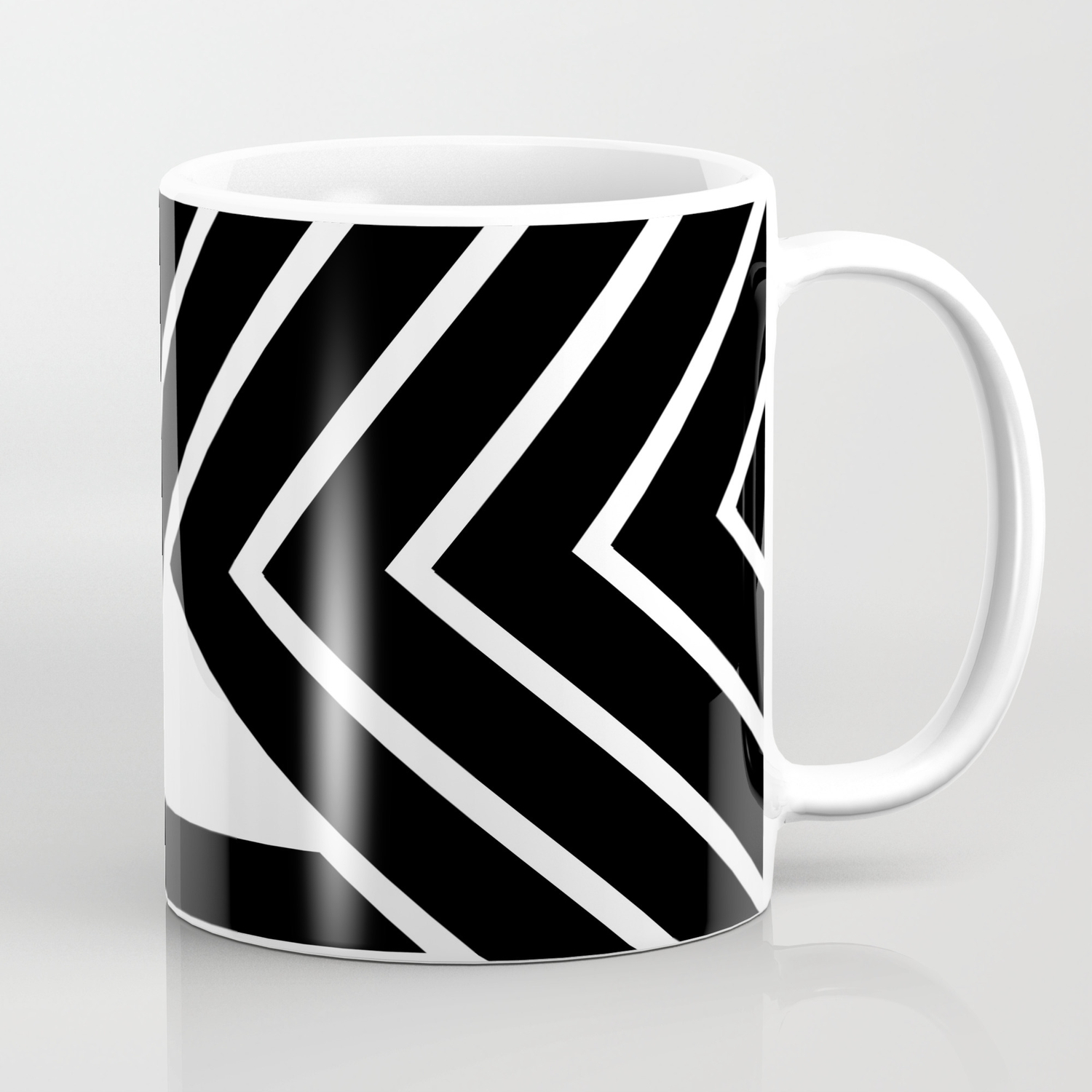 Modern Me Plain Black Coffee Mug By Mindsgallery Society6 Modern Me Plain Black Coffee Mug By