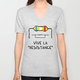 Vive la Resistance Unisex V-Neck