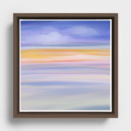 Catch the Sunrise Framed Canvas