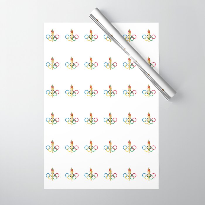 Olympic Rings Wrapping Paper