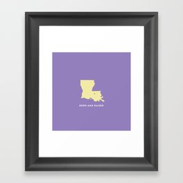 Louisiana Framed Art Print
