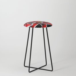 Tiger Lily jGibney The MUSEUM Society6 Gifts Counter Stool