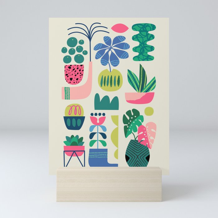 House Plants Mini Art Print