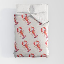 Lobster - Red Comforter