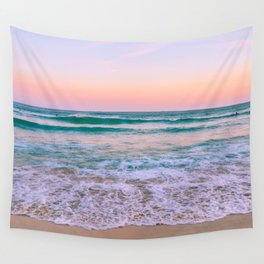 Sunset Beach Wall Tapestry