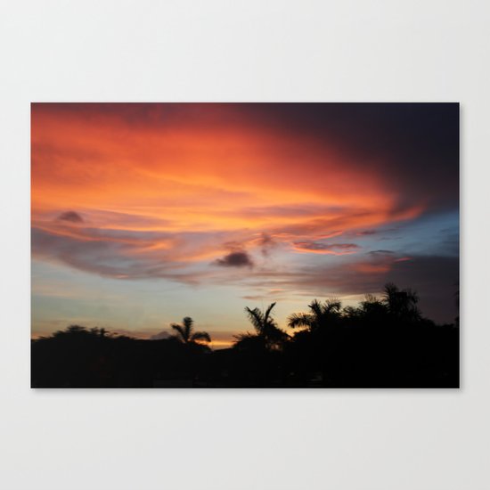Sunset Canvas Print