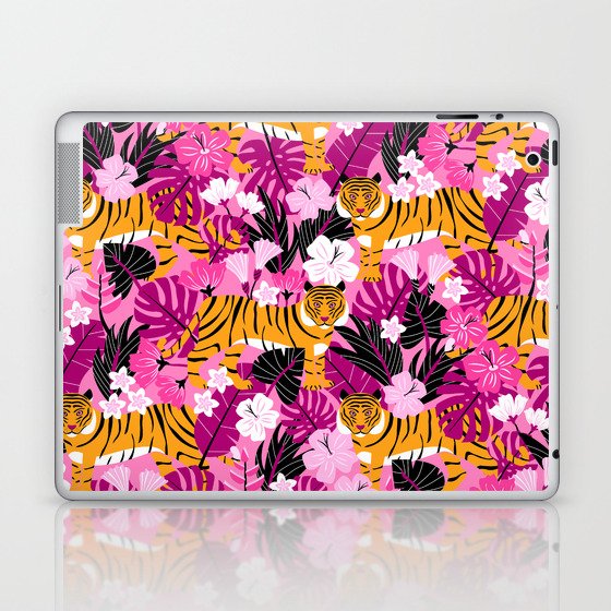 Tropical Tigers Laptop & iPad Skin