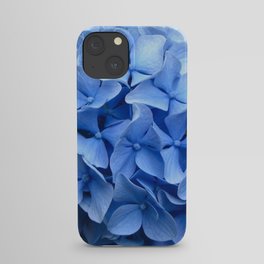 Nantucket Blue Hydrangea Flower iPhone Case