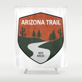 Arizona Trail Shower Curtain
