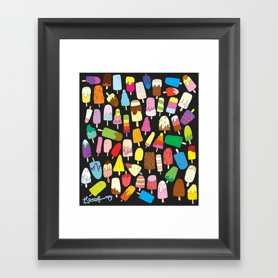 LOLLIES! Framed Art Print