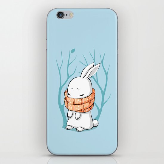 Winter Bunny iPhone & iPod Skin
