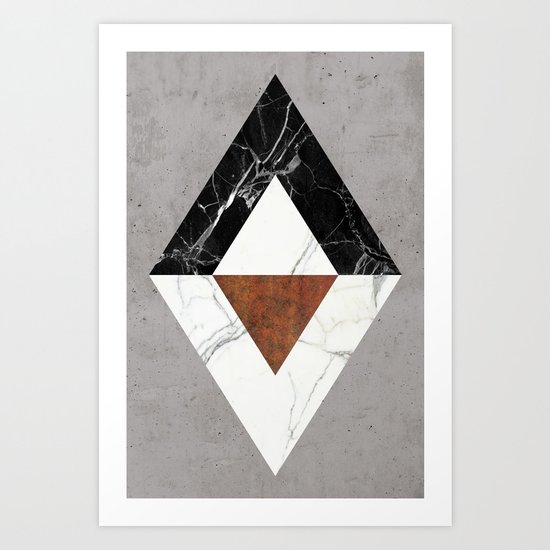 Marble Abstract Art Print