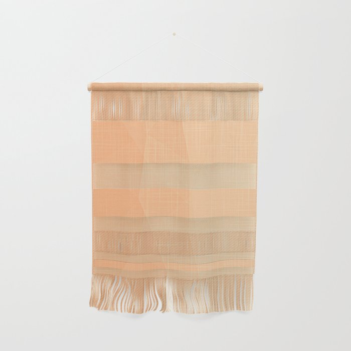 A Touch Of Curry - Soft Geometric Minimalist Wall Hanging