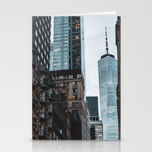 Night in New York City | Travel Photography Stationery Cards