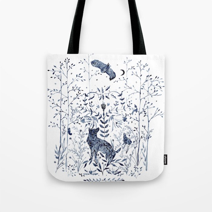 Under the Fading Moon Tote Bag