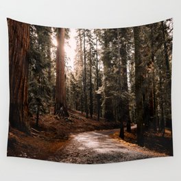 Walking Sequoia 4 Wall Tapestry