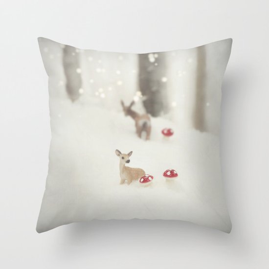 Deer Throw Pillow