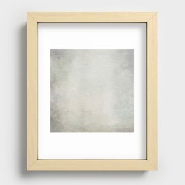 Abstract beige grey scrapbook Recessed Framed Print