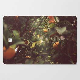 Orange Tree Forest Cutting Board