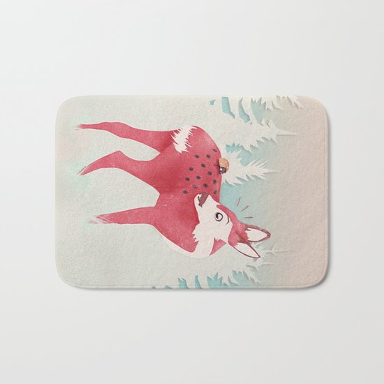 Oh deer, what the bug?! Bath Mat