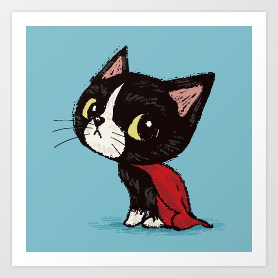 Cat Art Print