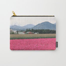 Skagit Valley Tulip Festival Mountains Carry-All Pouch