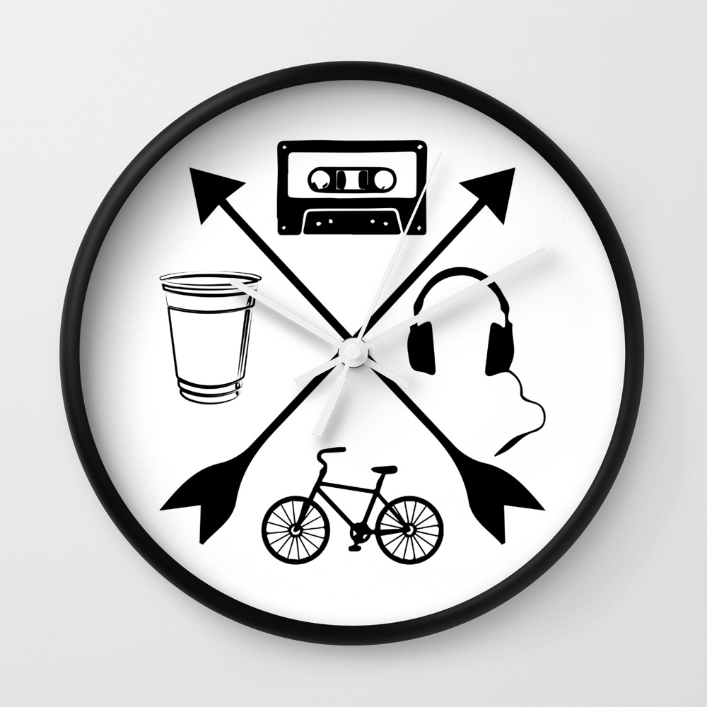 13 Reasons Why Wall Clock By Kisgraphics Society6