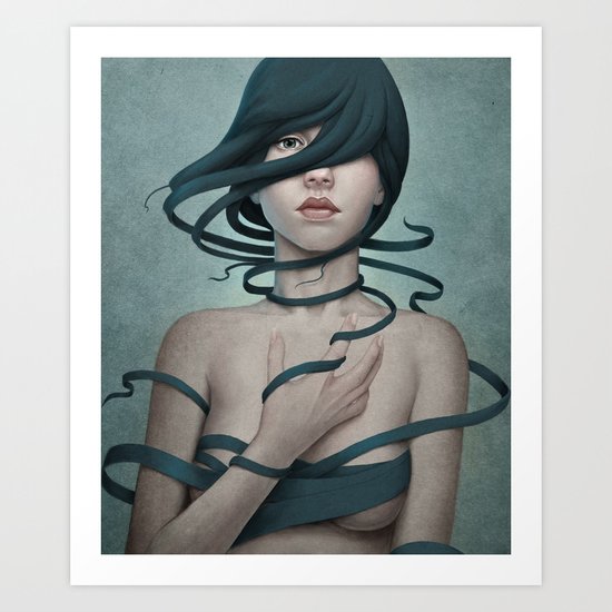 Twisted Art Print