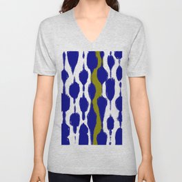 Ikat 2 V Neck T Shirt