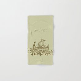 Viking ship Hand & Bath Towel