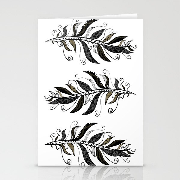 Pheasant Feathers Personalized Printed Note Cards – A.J.'s Prints