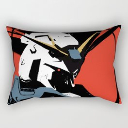 Gundam Rx-93 headbust Rectangular Pillow