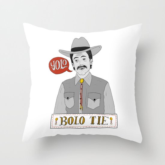 Yolo Bolo Throw Pillow