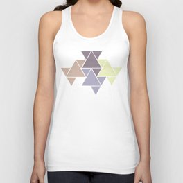  Origami abstract number 7b Unisex Tank Top
