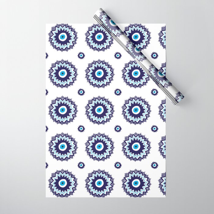 The Rays of The Evil Eye 103 Wrapping Paper