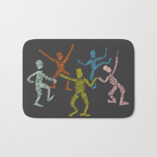 Dance fever Bath Mat