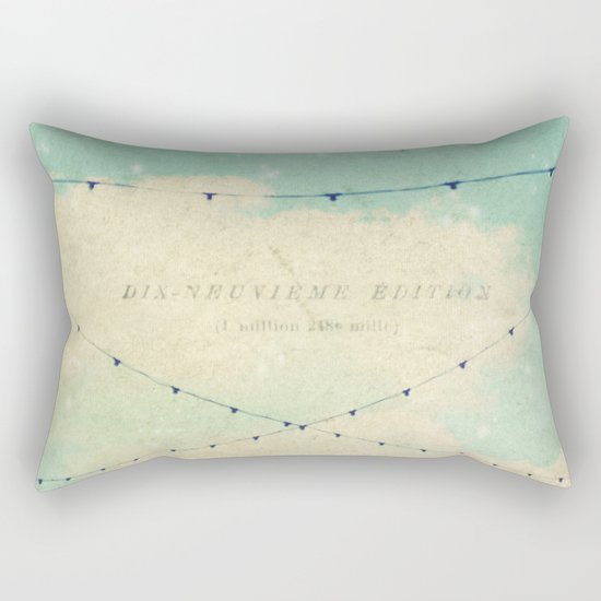 magical lights Rectangular Pillow