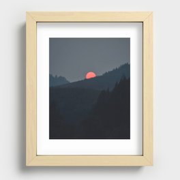 Haze Recessed Framed Print