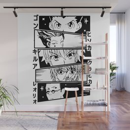 Hisoka Wall Murals For Any Decor Style Society6 Feel free to send us your hisoka wallpaper. hisoka wall murals for any decor style